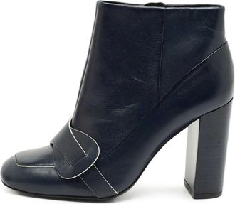 Tory Burch Stivali con tacco largo - Blu