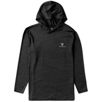 Vissla Mens Twisted Long-Sleeve Hoodie Black XXL
