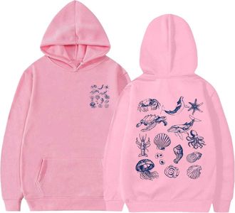Generic Kids Hoodie Girls Long Sleeve School Uniform Sweatshirt Teen Girls Crew Neck Cute Print Pullover Jumper Tops Loose Fit Sportswear Fall Winter Graphic 