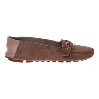 Baldinini Brown suede loafer - female - Baldinini - Loafers - Brown - 5 1/2 UK - Shoes