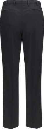 Pantaloni Torino Mens Samuel Pants Nero Fleece Wool Ovis Aries Trousers