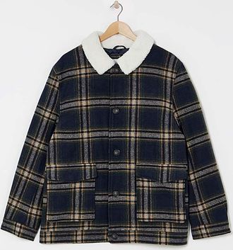 Jacamo Borg Collar Check Shacket