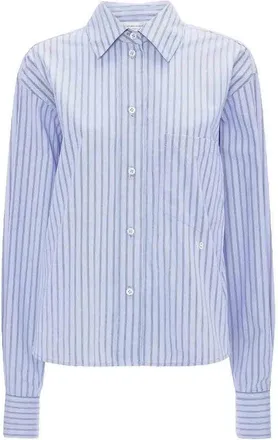 Victoria Beckham Ellys Shirt In Striped Cotton