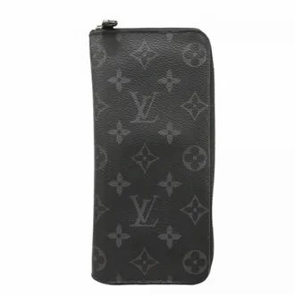 Louis Vuitton Black Long Wallet (Bi-Fold) (Pre-Owned)