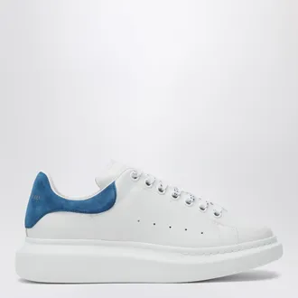 Alexander McQueen Sneaker Oversize bianca/blu