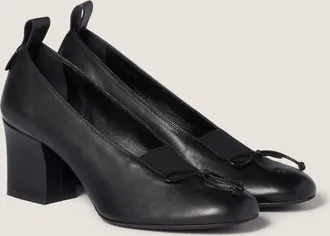 Miu Miu Élan nappa leather pumps