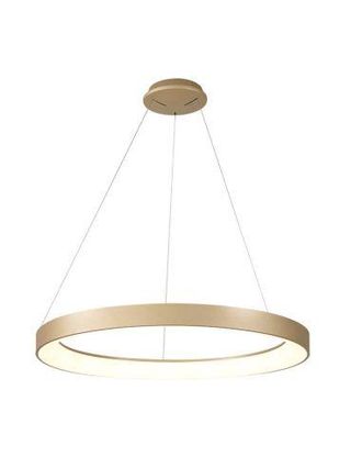 Mantra Mantra L&aacute;mpara Colgante Led Moderna Niseko Ii Oro, Con Mando Regulable &Oslash; 90-65-50-38 Cm