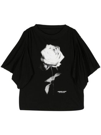 Undercover T-shirt con stampa - Nero