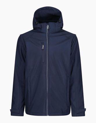 Regatta Mens Regatta Professional Mens 4 in 1 Soft Shell Jacket - Navy - Size: 46/Regular