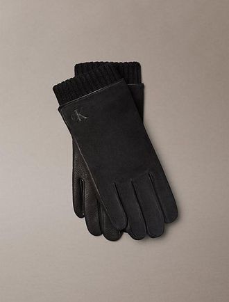 Calvin Klein Zachte Leren Touchscreen Handschoenen