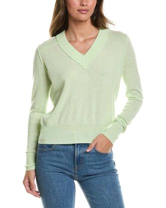 Autumn Cashmere Cropped Cashmere Sweater