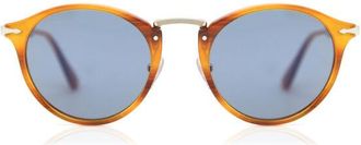 Persol PO3166S CALLIGRAPHER 960/56 Mens Sunglasses Brown Size 49