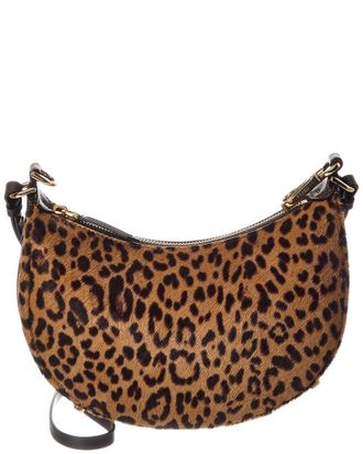 Fendi Fendi Fendigraphy Mini Ff Haircalf Hobo Bag