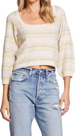 Saltwater Luxe Elsie Sweater In Multi