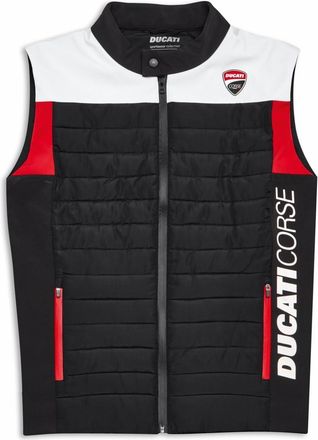 Ducati DC Thrill 2.0 Puffer Vest, Black, Large
