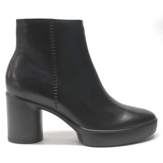 Ecco Ecco Shape Sculpted Motion 55 Leather Womens Ankle Boots - Black - Size:UK 5-5.5