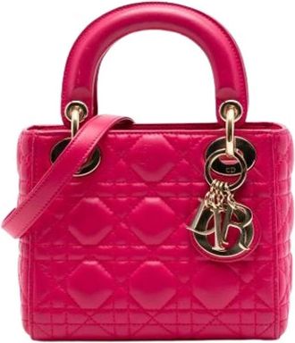 Dior Pre-owned Mini Lady Dior - - Pre-owned - Donna - Rosa - ONE SIZE