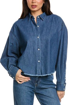 7 For All Mankind Cropped Shirt