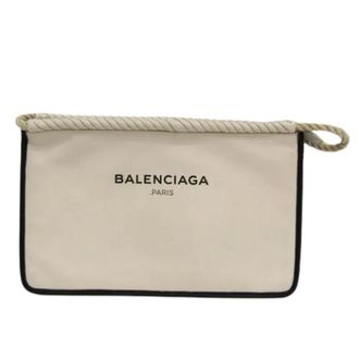 Balenciaga Clutch Pre-owned - - Pre-owned - Uomo - Beige - ONE SIZE