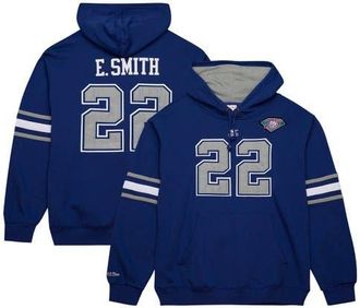 Mitchell & Ness Mens Mitchell & Ness Emmitt Smith Navy Dallas Cowboys Retired Player Name & Number Pullover Hoodie at Nordstrom, Size Medium