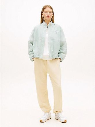 Tommy Hilfiger Logo Embroidery Cuffed Leg Joggers