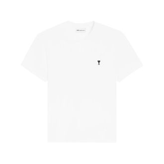 Ami T-Shirts, female, White, Size: 2XL Crew Neck T-Shirt