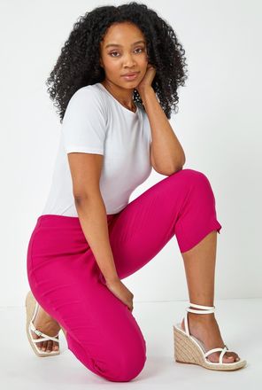 Roman Cropped Stretch Trouser