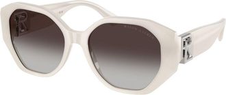 Ralph Lauren RL8220 THE JULIETTE 61828G Womens Sunglasses White Size 54