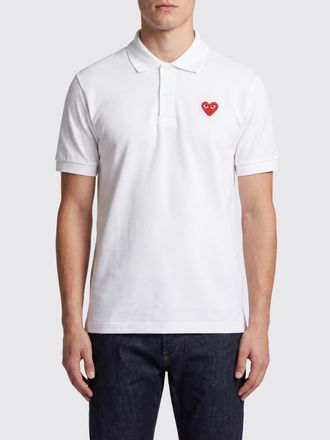 Comme Des Gar&ccedil;ons Polo in cotone con logo