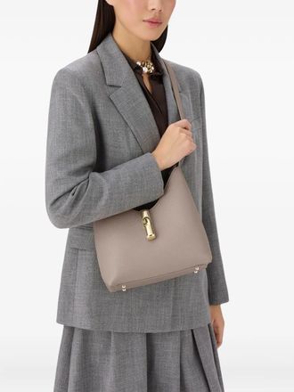 Furla Furla Goccia Night Calf Leather Small Hobo Bag