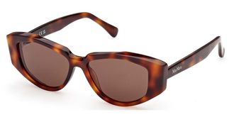 Max Mara MM0161 52E Womens Sunglasses Tortoiseshell Size 52