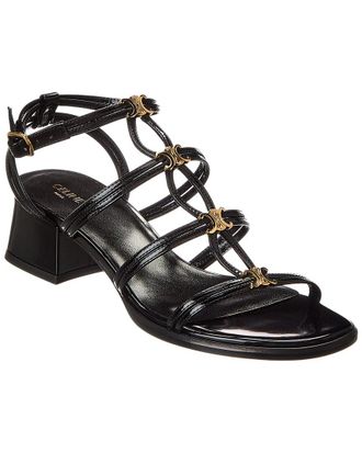 Celine Celine Clemence Leather Sandal