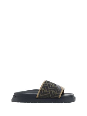サンダル Fendi Cappuccino suede sandals Fendi Cappuccino Suede Sandals In Neutral | ModeSens