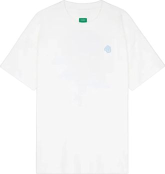 Flaneur Fl&acirc;neur, Tops, Heren, Wit, XS, Katoen, Rubber Blossom T-Shirt