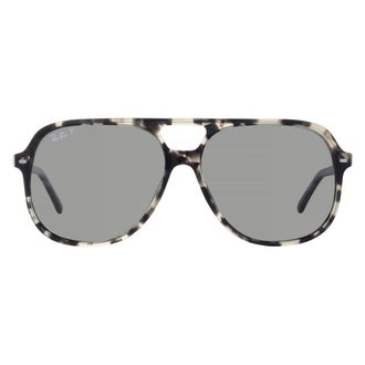 Ray-Ban Bill Polarized Black Square Unisex Sunglasses RB2198 133348 60