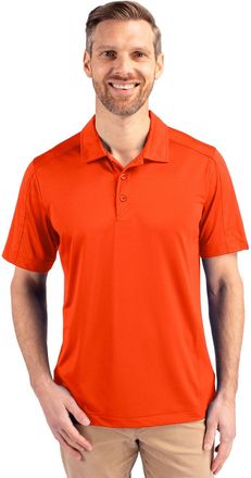 Cutter & Buck Prospect Textured Stretch Mens Short Sleeve Polo Shirt