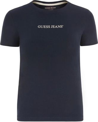 Guess Mujer, Camisetas, Azul, Talla: M