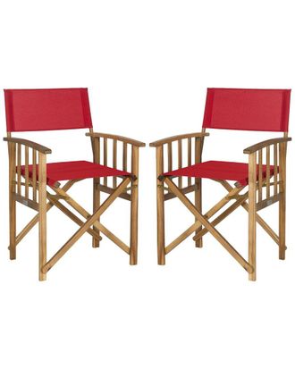 Safavieh Laguna Set Of 2 Director Chairs