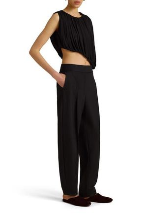 Marina Moscone Cocoon Trouser in Black at Nordstrom, Size 2