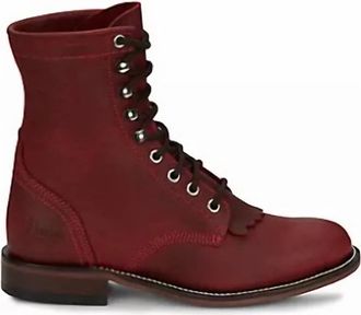 Justin Boots Womens Roper Boot In Red