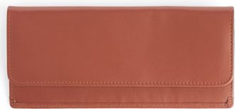Royce Leather RFID Blocking Leather Clutch Wallet in Tan at Nordstrom