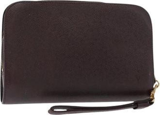 Louis Vuitton Pre-owned Clutches, female, Brown, Size: ONE SIZE Pre-owned Vintage Clutch