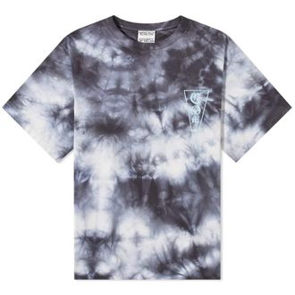 Marcelo Burlon COM Logo Tie-Dye Oversized T-shirt