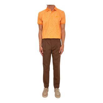 Etro Heren, Tops, Oranje, Maat: L Katoen