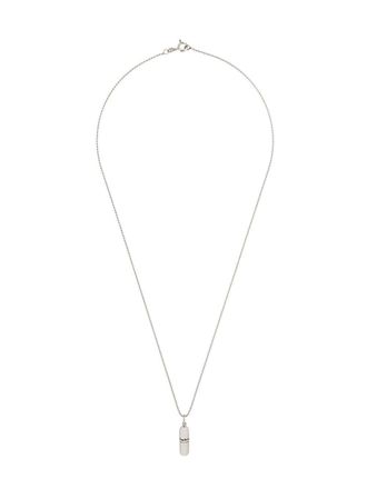 True Rocks Collana con pendente - Effetto metallizzato