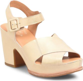 Kork-ease San Isabel Sandal in Gold Metallic at Nordstrom, Size 9