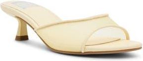 Dolce Vita Dorthey Mesh Kitten Heel Sandal in Butter at Nordstrom Rack, Size 5.5