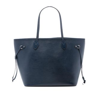 Louis Vuitton Pre-owned Womens Epi Neverfull Mm - Dark Blue Leather - One Size