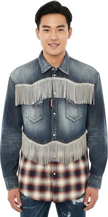 Dsquared2 Multicolor Slim Check Shirt