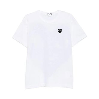 Comme Des Gar&ccedil;ons Heren, Tops, Wit, Maat: XL